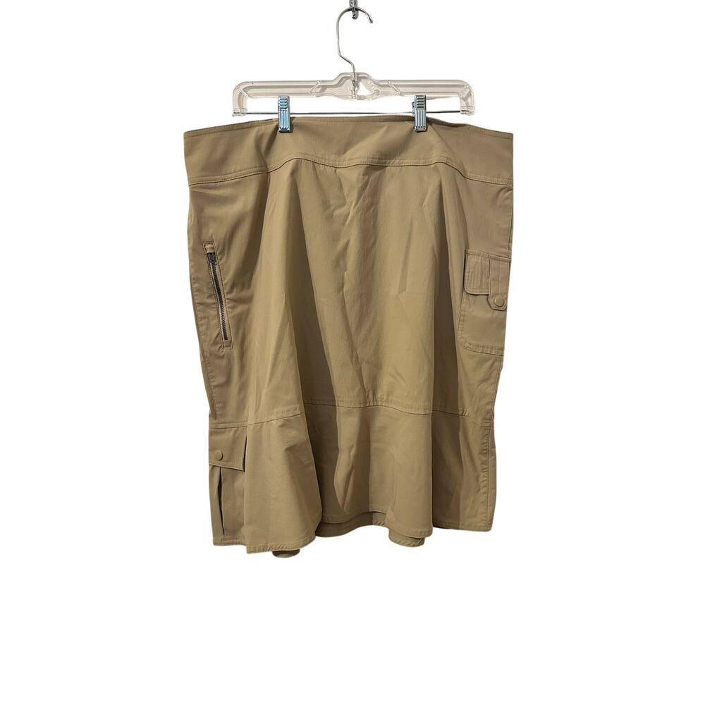 Royal Robbin’s Women’s Discovery Skirt  Khaki Size 16 Outdoor Wear Hiking